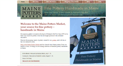 Desktop Screenshot of mainepottersmarket.com